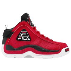 The iconic '90s basketball silhouette of the FILA Grant Hill 2 PDR lets you reconnect with the golden era. FILA logos on the tongue, quarter, and heel let you flash some style, while the padded tongue and collar add undeniable comfort to your strides. FILA Grant Hill 2 PDR features: Leather and synthetic upper gives an upscale look. EVA midsole brings in a bouncy feel. Cushioned footbed offers plush support. Adjustable heel strap allows a customized fit. Rubber outsole delivers excellent tractio Throwback High-top Basketball Shoes For Sports, Retro Basketball Sneakers With Boost Midsole, Retro Basketball Shoes With Boost Midsole For Light Sports, Throwback High-top Basketball Sneakers, Throwback Mid-top Basketball Shoes With Boost Midsole, Throwback Basketball Shoes, Throwback High-top Basketball Shoes For Light Sports, Throwback Basketball Shoes With Cushioned Footbed, Throwback High-top Sneakers For Sports Events