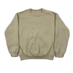 Please see photos for measurements. I have a RARE Vintage Nike Mens Crewneck Sweatshirt Silver Tag Tonal Logo Swoosh Size S Y2K. This crewneck is in overall good condition. No holes but does have some stains/ discoloration as shown in photos. This crewneck will ship out quick with USPS Priority Mail. If you have any questions or concerns please message me. Nike Sweatshirt With Logo For Streetwear, Vintage Nike Sweater, Y2k Crewneck, Mens Crewneck, Retro Sportswear, Mens Crewneck Sweatshirt, Nike Sweater, Nike Mens, Mens Crew Neck