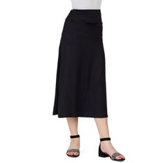 Introducing the 24seven Comfort Apparel Elastic Waistline Girls Maxi Skirt, where style meets comfort in the most delightful way. With its flattering A line shape and a comfortable elastic waist, this skirt is designed for easy breezy wear that lets your young fashionista move with ease. Crafted from soft comfortable material ensuring she stays comfy all day long. This maxi skirt is available in three stunning color options. Whether its a casual day out or a special occasion, this skirt effortle