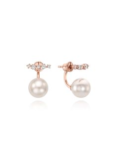 Editor's NoteROSEMONT discovers jewelry with a uniquely beautiful and romantic mood.- Small white stones setting in horizontal line- Luxurious Swarovski pearl- Feminine and elegant mood earrings- Daily point itemMeasurements (in.)- Size: 15.75 in. ~ 16.54 in.- Pendant: 0.30 in. * 0.41 in.- White Topaz: 0.07 in. * 1EA Composition & Care- Silver925, Swarovski Pearl, Cubic Zirconia- Be careful for allergic- Avoid direct moisture and heat- They can be damaged by exceed force- Keep in a Feminine White Pearl Earrings For Evening, White Feminine Pearl Earrings For Formal Occasions, Rose Gold Feminine Pearl Earrings For Formal Occasions, Feminine Rose Gold Pearl Earrings For Formal Occasions, Mood Earrings, Romantic Mood, White Stones, Swarovski Pearls, Accessories Jewelry Earrings