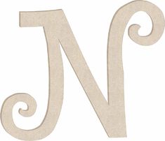 the letter n is made out of wood