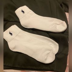 Read Carefully New Without Tags !!! 2 Pairs For Sale Only No Tags !!! 100 % Authentic Selling My Collection Follow Me Cozy White Cotton Socks, Comfortable White Socks For Loungewear, Comfy White Socks For Loungewear, Comfortable White Cotton Socks, Comfortable Cotton Casual Socks, Casual Sports Socks, Casual White Socks, Casual Cotton Sports Socks, Comfortable Casual Socks