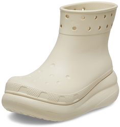 PRICES MAY VARY. CROCS PLATFORM BOOTS: This new all-weather boot was born from the Classic Crush Clog and boasts a unique 2-inch / 5.2cm height (measured from floor to heel rest) ANKLE BOOTS: With height that falls just below the calf, the fit is flattering for everyone, plus they’re easy to take on and off WHAT SIZE SHOULD I BUY?: These boots offer a roomy fit and we recommend ordering a size down to the next largest whole size. LIGHTWEIGHT AND FUN: These rain boots for women and men feature li New Crush, Heeled Rain Boots, Chelsea Rain Boots, High Heel Slippers, Saltwater Sandals, Crocs Classic Clogs, Muck Boots, Closed Toe Shoes, Heel Slippers