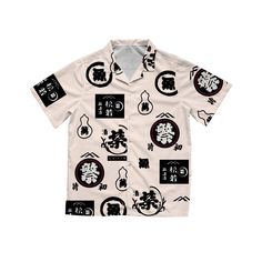 A Japanese style short sleeve button up top featuring traditional Japan / Asian Illustration patterns, and vintage design. Great for vacation or parties. 🎎 Dress to impress with a Hawaiian Shirt 🌴by Twenty Apparel ‣ With a classic fit, and a relaxed collar, our short sleeve Hawaiian shirts is comfortable for every occasions. It's decorated with original and trendy hand-drawn pattern. ‣ The material is light-weight, quick-drying, breathable, soft and durable, it will keep you comfortable and co Casual Graphic Print Button-up Shirt, Printed Collared Streetwear Shirt, Printed Collared Shirt For Streetwear, Graphic Print Button-up Shirt For Streetwear, Casual Graphic Print Button-up Short Sleeve Shirt, White Button-up Shirt With All Over Print, Graphic Print Button-up Camp Shirt For Streetwear, Relaxed Fit All Over Print Button-up Camp Shirt, Relaxed Fit Button-up Camp Shirt With Graphic Print