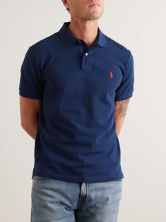 Polo Men Outfit Casual, Polo Outfit Men, Ralph Lauren Slim Fit, Ralph Lauren Polo Shirt, Ralph Lauren Polo Shirts, Ralph Lauren Collection, Pique Polo Shirt, Mens Casual Outfits, Ralph Lauren Polo