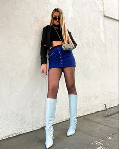 Boots 2023, Emily Ratajkowski, Ootd Style, White Boots, Heidi Klum, Over Knee Boot