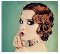 Il make up anni '20 - tutorial Marcel Waves, 1900's Fashion, Gatsby Hair, Finger Waves, Pin Up Outfits