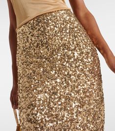 Glamorous Sequin Fabric For Festive Holiday Party, Chic Sequined Bottoms For Holiday Party, Chic Gold Sequin Dress, Glamorous Sequin Fabric For Gala And Festive Occasions, Glamorous Sequined Bottoms For Holiday Party, Champagne Colored Glamorous Sequin Fabric For Evening, Formal Gold Sparkling Sequin Dress, Gold Embellished Evening Bottoms, Formal Sparkling Gold Sequin Dress