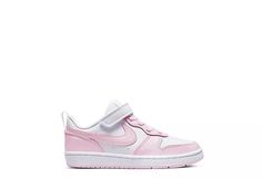 Pink Nike Girls Little Kid Court Borough Low Recraft Sneaker | Rack Room Shoes Nike Spring Sneakers For School, Nike Shoes Pink, Sneaker Rack, Pink Nike Shoes, Pink Nike, Rack Room Shoes, Rack Room, Nikes Girl, Shoes Pink