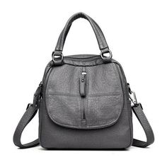 Ladies Soft PU Leather Backpack Occasion: VersatileItem Width: 11.5cmItem Length: 23cmClosure Type: ZipperStyle: FashionItem Height: 19cmPattern Type: Solid Shipping Countries Estimated Shipping Times USA 32 Days Canada 32 Days Denmark 29 Days Germany 26 Days Ireland 35 Days New Zealand 25 Days Australia 19 Days United Kingdom 15 Days Sweden 28 Days * We may have faster-paid shipping for some countries. Leather Backpacks For Women, Backpacks For Women, Leather Backpacks, Women Leather Backpack, Sac Week End, Women Travel, Teenage Girls, Girl Backpacks, Shoulder Handbag