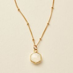 Moonstone Necklace – Made By Mary Poppy Ring, Made By Mary, Fresh Starts, Diamond Choker Necklace, Gemstone Collection, Star Charm Necklace, Sunflower Pendant, Diamond Choker, 14k Gold Necklace