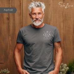 Discover our unique Grandpa t-shirts, designed especially for proud grandfathers like you! Our customizable t-shirts let you show your love for your grandchildren in style. Each shirt features the loving title "Grandpa" and is personalized with the names of your beloved grandchildren. You can find more customizable T-shirts here: https://etsy.me/3w8Plw8 👕 Immerse yourself in absolute comfort with our 100% cotton unisex t-shirt! With a feather-light fabric (153 g/m it is perfect for all year rou Customizable Shirts, Birth Year, Grandpa Gifts, Grandchildren, Sweater Hoodie, Sustainable Fashion, Sweat Shirt, Timeless Fashion