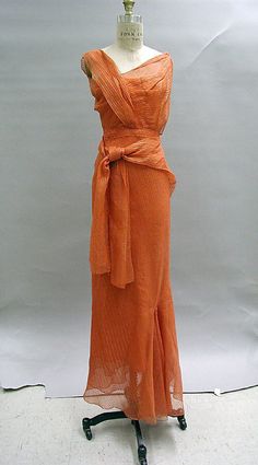 1930s 30s Dresses, 1930 Fashion, 1930s Fashion, Vintage Couture, Vestidos Vintage, Moda Vintage