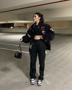 Moter Cycle Jacket Outfit, Aesthetic Closet, 2023 Clothes, Random Outfits, Streetwear Outfit Ideas, Thrift Inspo, Jacket Outfit Women, Looks Pinterest, Streetwear Girl