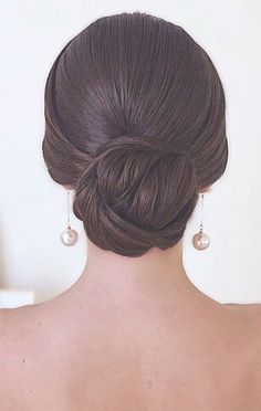 Updo Hairstyles Wedding, Chignon Hairstyle, Wedding Updo Hairstyles, Sleek Bun Hairstyles, Sleek Low Bun, Elegant Wedding Hairstyles, Formal Updo