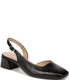 Naturalizer Jayla Leather D'orsay Slingback Dress Pumps | Dillard's Pump Dress, Dillard's, Soft Leather, Clothing Accessories, Heel Height, Leather Upper, Latest Trends, Pumps, Leather