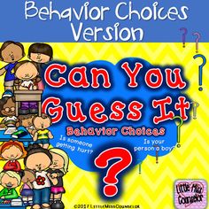 the behavior choices version can you guess it?