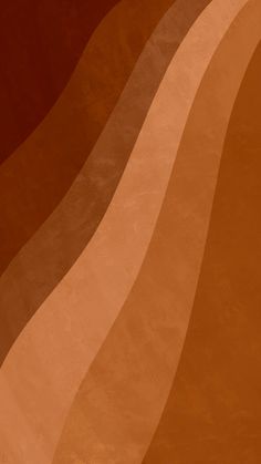 an orange and brown abstract background with curved lines