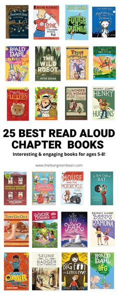 the 25 best read alouds for children and teens to use on their bookshelf