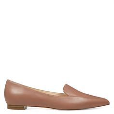 Abay Smoking Flats - Nine West Best Loafers, Pointy Flats, Brown Pumps, Nude Flats, Best Flats, Toes Designs, Low Heel Shoes, Navy Leather, Perfect Shoes