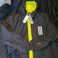 Adidas Wind Jacket Windbreaker Men's Xl Coach Warm Gl8693 Primeblue $90 Black Sports Long Sleeve Outerwear With Reflective Details, Adidas Long Sleeve Windbreaker For Sports, Adidas Urban Long Sleeve Windbreaker, Adidas Black Sports Windbreaker, Black Adidas Functional Windbreaker, Adidas Black Sportswear Windbreaker, Adidas Black Windbreaker Sportswear, Adidas Black Outerwear For Outdoor Activities, Black Adidas Outerwear For Outdoor Activities