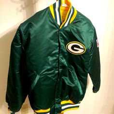 Vintage Men’s Green Bay Starter Jacket Size Medium Has A Stain On Neck Collar Stain On Front Panel Great Condition Otherwise Smoke Free Home Mens Green, Neck Collar, Green Bay, Vintage Men, Mens Jackets, Jackets & Coats, Man Shop, Green, Color