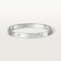 #LOVE# bracelet Cartier Armband, Trinity Bracelet, Bracelet White Gold, Bracelet Love, Detailed Jewelry, Love Bracelet, Simple Bracelets, Cartier Love, Timeless Accessories