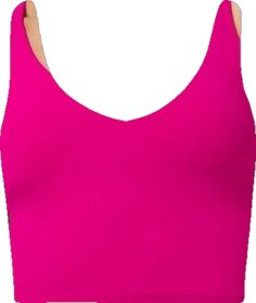 B Cup, Lululemon Align, Top Cropped, Cropped Tank Top, Cute Tops, Crop Tank, Raspberry, Tank Top, Size 6