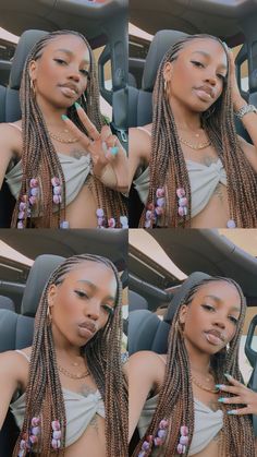 Pretty Braids For Black Women, Big Fulani Braids, Big Box Braids Hairstyles, African Hair Braiding Styles, Braided Cornrow Hairstyles, Afrikaanse Mode, Braids Hairstyles Pictures, Cute Box Braids Hairstyles, Protective Hairstyles Braids