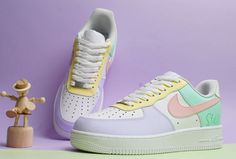 Color Block Air Force 1 Custom Shoes Customizable Color Options-1 Color Block, Color Options, Color