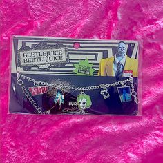 Questions? Leave A Comment Below! Brand New / Unused New With Tags 1 Bracelet 5 Charms Ages 6+ Beetlejuice Beetlejuice Charm Bracelet Beetlejuice Aesthetic, Beetlejuice Stuff, Beetlejuice Beetlejuice, Aesthetic Jewelry, Birthday Gift Ideas, Beetlejuice, Womens Jewelry Bracelets, Birthday Ideas, Beauty Products