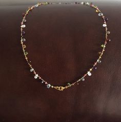 "sterling silver necklace 925 silver necklace with semi precious stone multi stone necklace gold platted over silver necklace vermail necklace 20''long-$45.00perv piece 22\"long-$50.00 per piece 24''long-$55.00 per piece qty-1 piece SKU NO.SPKA0028(A)" Dainty Sterling Silver Necklace With Gemstone Beads, Sterling Silver Necklace With Briolette Gemstone Accents, Dainty Multicolor Gemstone Bead Necklaces, Dainty Multicolor Gemstone Beaded Necklaces, Dainty Multicolor Gemstone Bead Necklace, Multicolor Crystal Necklace With Natural Stones In Sterling Silver, Multicolor Sterling Silver Crystal Necklace With Natural Stones, Multicolor Gemstone Sterling Silver Necklace, Gem Stone Necklace