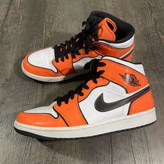 Reposhing This Item I Purchased From @Loveshoplaugh. Loved It, But Ready To Rotate For Something New. Questions? Leave A Comment Below! Air Jordan 1 Mid Se, Nike Air Jordan 1 Mid, Shoes Nike Air, Nike Air Jordan 1, Air Jordan 1 Mid, Jordan 1 Mid, Jordans For Men, Shoes Nike, Air Jordan 1