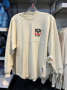 Show your Walt Disney World spirit in this beautiful jeresy. Material: Cotton Jersey Size Chart for Reference (Women’s Chest Size): XS - 33” S - 35” M - 37” L - 40” XL - 43” XXL - 47” Disney Long Sleeve Tops For Fall, Disney Jersey Shirts, Disney Style Long Sleeve Tops With Relaxed Fit, Casual Long Sleeve Tops For Disney Fan Events, Disney Tops With Relaxed Fit And Long Sleeve, Disney Spirit Jersey Outfit Winter, Disneyland Spirit Jersey Outfit, Disney Spirit Jersey Outfit, Disney Long Sleeve Relaxed Fit Top