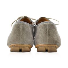 Prada 'Driver' Shoes in grey suede with a round toe and lace up closure. Brand = Prada Condition = 8/10, very good Size = 7 Material = Suede Leather SKU = 7744-81 Driver Shoes, Grey Suede, Gray Suede, Suede Leather, Prada, Shoes Mens, Size 7, Lace Up, Brand New