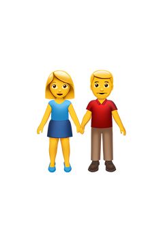 two people are holding hands and standing next to each other, one is wearing a red shirt