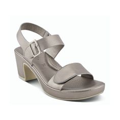 Patrizia by Spring Step-Sandlin Platform Sandal The Sandlin platform sandal from Patrizia is where style and comfort fuse together to create a versatile look that blends well with any outfit. Crafted with durable synthetic upper and designed with a decorative buckle at the instep Hook and loop strap, this slingback sandal offers a refined touch to your look. Faux Leather Platform Slip-on Sandals, Medium Width Platform Slip-on Sandals, Spring Synthetic Platform T-strap Sandals, Platform Sandals With Cross Strap, Synthetic, Beach T-strap Platform Sandals In Synthetic, Vintage Kelly, Bridal Wedding Shoes, Adidas Fashion, Trending Sneakers