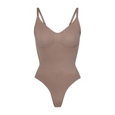 Sculpting Thong Bodysuit - Umber Sculpting Bodysuit, Toddler Suits, Beautiful Packaging, Something Blue, Black Bodysuit, Cinched Waist, Black Friday Sale, Xl Dress, Bridal Collection