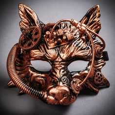 Our captivating Steampunk Wild Wolf Animal Full Face Masquerade Copper Black Mask, is the perfect accessory to make a striking statement at your next Halloween, wedding, or party event. This meticulously crafted mask features a full-face design, allowing you to transform into a wild wolf with an air of mystery and allure. The mask is made from high-quality materials, ensuring durability and comfort for extended wear. Designed to fit most adult head sizes, this mask provides a secure and comfortable fit. The lightweight construction ensures ease of wear, allowing you to enjoy your event without discomfort. Unleash your inner wild wolf and immerse yourself in the festivities with our captivating Wild Wolf Animal Full Face Masquerade Black Mask. Embrace the spirit of transformation and make a Christmas Masquerade, Beast Monster, Hunted House, Mask Steampunk, Masquerade Mask Black, Black Masquerade, Theater Play, Wolf Animal, Wolf Mask