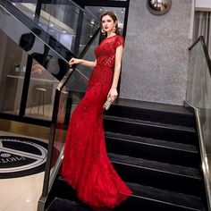 Formal Gala Gown With Fitted Bodice, Maxi Length Gala Gown, Gala Maxi Dress Gown, Gala Maxi Dress With Sweep Train, Elegant Floor-length Evening Dress For Gala, Elegant Floor-length Gala Evening Dress, Elegant Maxi Length Prom Evening Dress, Evening Formal Maxi-length Gown, Evening Formal Maxi Gown