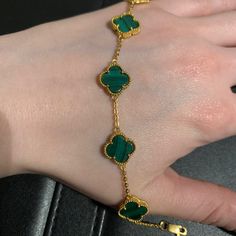 22k Solid Gold And Malachite Bracelet Pandora Open Bangle, Malachite Bracelet, Gold And Silver Bracelets, Twisted Bracelet, Cuff Jewelry, Braided Leather Bracelet, Pandora Silver, Bead Charm Bracelet, Silver Accessories