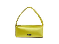 Kate Spade New York Afterparty Satin and Crystal Embellished Shoulder Bag - Handbags : Chartreuse Multi : Elevate your glamour quotient carrying the Kate Spade New York Afterparty Satin and Crystal Embellished Shoulder Bag. Crafted from satin, this classy handbag features zippered closure, one zippered interior pocket to keep your essentials safe. One shoulder strap. Dust bag included. Textile lining. Imported. Measurements: Bottom Width: 11 in Depth: 2 1 2 in Height: 5 1 4 in Handle Length: 19 Green Evening Baguette Bag, In Depth, Kate Spade New York, Product Reviews, Bags Handbags, Kate Spade, One Shoulder, Dust Bag, Shoulder Strap