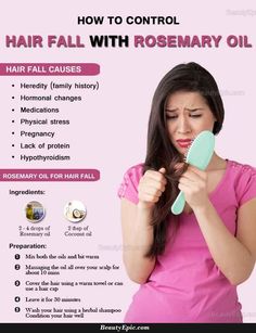 Rosemary Oil For Hair, Growth Hair, Vitamins For Hair Growth, Hair Control, Rosemary Oil