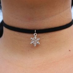 Best friends are like snowflakes all different and all beautiful. Get this stunning Black Velvet Suede Gothic Snowflake Necklace and experience what Snowflakes, the most fragile creations can do when they stick together like best friends. Length: 30+ 5cm * 0.5cm Pendant Size: 1.5 cm Material: Metal Chain Type: Rope Chain Free shipping! Get 50% OFF this trendy Black Velvet Suede Gothic Snowflake Necklace today! Just click the “Add to Cart” button above! We have very limited stock; they will go so Gothic Snowflake, Punk Choker, Real Diamond Necklace, Black Velvet Choker, Dainty Diamond Necklace, Snowflake Necklace, Gold Cross Necklace, Dainty Pendant