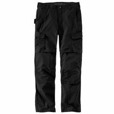 Men's work pants made with CORDURA® fabric for uninhibited movement and unmatched durability.Built to move, these men's work pants are as rugged as they come. They're made of stretch ripstop with reinforced cargo pockets and double-fronts. Articulated knees allow you to squat down comfortably, and a zip pocket on the leg keeps your phone secure.Features10-ounce, 73% cotton/24% CORDURA®/3% spandex ripstopBuilt to move with Rugged Flex® stretch technologySits at the waistComfortable fit through th Pantalon Carhartt, Best Work Pants, Carhartt Work Pants, Mens Rugged, Knee Stretches, Cargo Work Pants, Pants Gift, Mens Work Pants, Carhartt Women