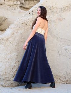 Shape - The Ojai is an A-line staple design that you will reach for again and again. Not as flowy and wide as our Wanderer Skirt but a touch more flared when compared to our Simplicity Skirt. Size - Order based on your HIP measurement Fabric Shown - Velour Organic Cotton Knit Color Shown - Grey Flowy A-line Maxi Skirt With Lining, Flowy A-line Maxi Skirt, Gathered Wide Hem Bottoms, A-line Bottoms With Wide Waistband And Flowy Skirt, Relaxed Gathered Skirt With Wide Hem, Flowy A-line Lined Maxi Skirt, Chic Flowy Maxi Skirt With Wide Hem, Chic Maxi Skirt With Wide Hem, Fitted Maxi Skirt With Lined Wide Hem