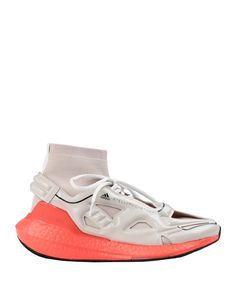 maille, simili cuir, logo de la marque, imprimé bicolore, intérieur en tissu, cordons, pointe arrondie, sans talons, semelle en caoutchouc, sneakers épaisses , Color: Beige , Size: 36 ⅔ Stella Mccartney Sneakers, Adidas Stella Mccartney, Ultra Boost, Stella Mccartney Adidas, Stella Mccartney, Adidas, Textiles, Sneakers