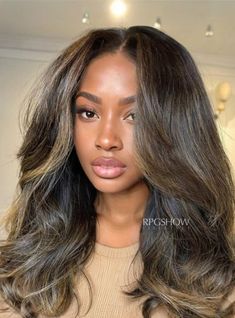 Glueless Everyday Wigs Glueless Wig, Hair Affair, Relaxed Hair, Hair Life, Sew In, Women Hairstyles, Stylish Hair, Color Wheel