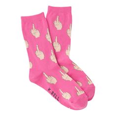 Middle Finger Black Crew Socks, Middle Fingers, Sock Lovers, Allover Pattern, Fun Socks, Mens Crew Socks, Favorite Boots, Winter Socks, Crazy Socks