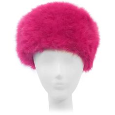 1960s Leslie James Magenta Angora Fur Felt Hat. Black Wide Brim Hat, Luxury Lifestyle Fashion, Embroidered Roses, Velvet Hat, Unique Hats, Classic Hats, Pink Faux Fur, Brown Silk, Pink Hat